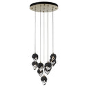 Hubbardton Forge Chrysalis 9-Light Small Crystal Pendant - Standard - 131140