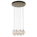 Hubbardton Forge Chrysalis 9-Light Small Crystal Pendant 5