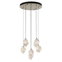 Hubbardton Forge Chrysalis 9-Light Small Crystal Pendant 7