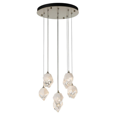 Hubbardton Forge Chrysalis 9-Light Small Crystal Pendant 7
