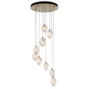 Hubbardton Forge Chrysalis 9-Light Small Crystal Pendant - Standard - 131140