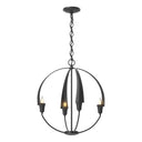 104201 Hubbardton Forge Cirque 4 Light Chandelier