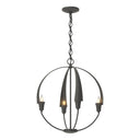 104201 Hubbardton Forge Cirque 4 Light Chandelier