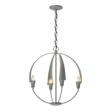 104201 Hubbardton Forge Cirque 4 Light Chandelier