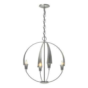 104201 Hubbardton Forge Cirque 4 Light Chandelier