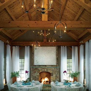 Hubbardton Forge Cirque Small Chandelier 5