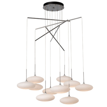 Hubbardton Forge Clouds 10-Light Mobile Pendant - Standard - 131157