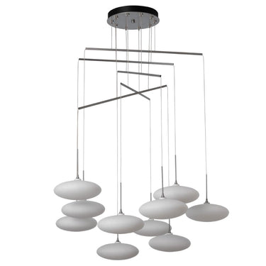 Hubbardton Forge Clouds 10-Light Mobile Pendant 2