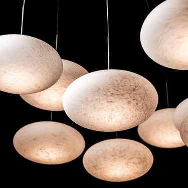 Hubbardton Forge Clouds 10-Light Mobile Pendant 6