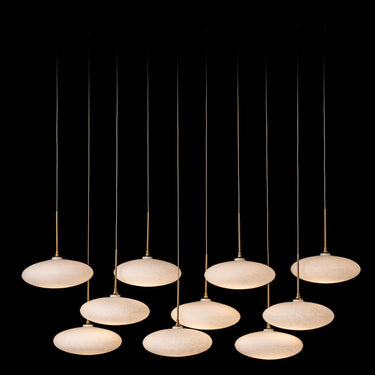 Hubbardton Forge Clouds 10-Light Pendant - Standard - 131148