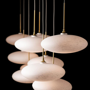 Hubbardton Forge Clouds 10-Light Pendant 7