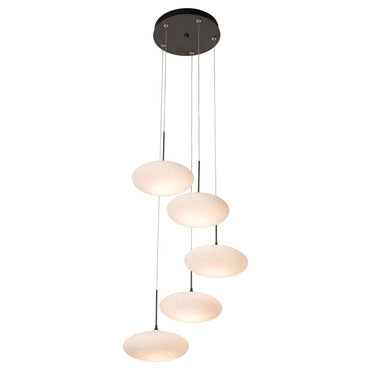 Hubbardton Forge Clouds 5-Light Pendant 1