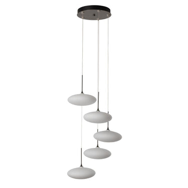 Hubbardton Forge Clouds 5-Light Pendant 2