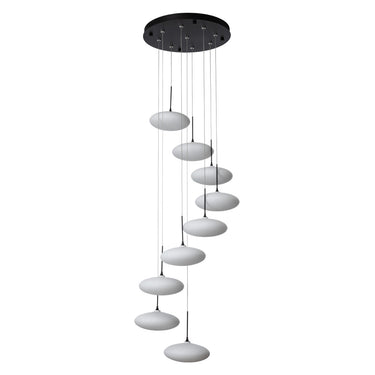 Hubbardton Forge Clouds 9-Light Pendant - Standard - 131147