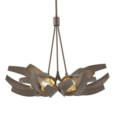 Hubbardton Forge Corona Brass Accent Pendant