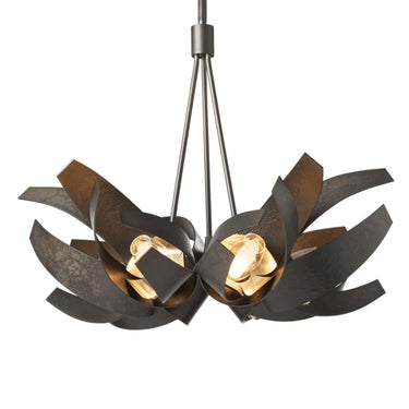 Hubbardton Forge Corona Brass Accent Pendant 2