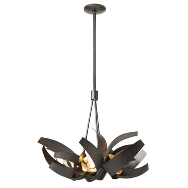Hubbardton Forge Corona Brass Accent Pendant 1