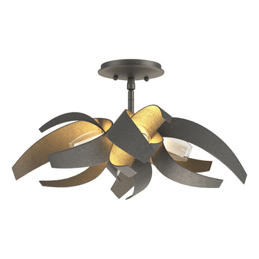 Hubbardton Forge 128712 Corona 4 Light Semi-Flush