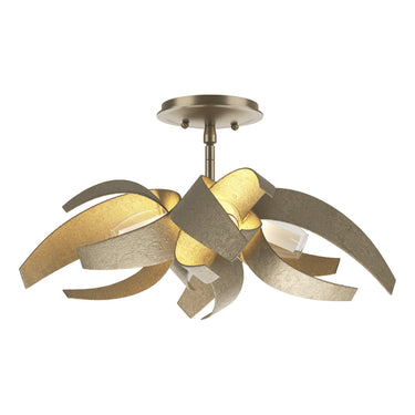 Hubbardton Forge 128712 Corona 4 Light Semi-Flush