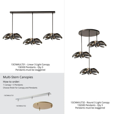 Hubbardton Forge Corona Small Pendant 2