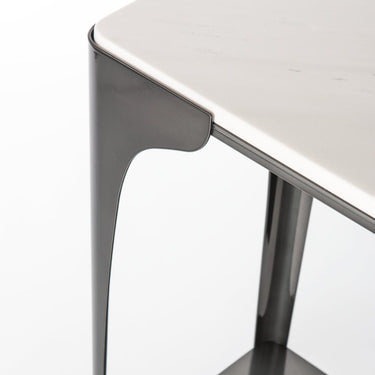 Hubbardton Forge Cove Marble Top Console Table 4