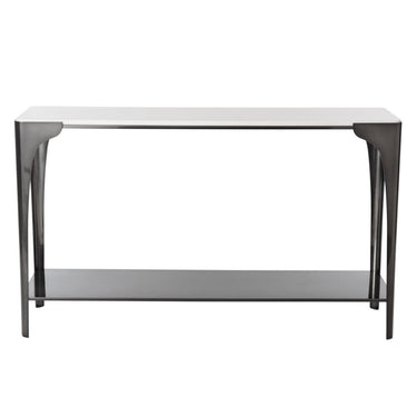 Hubbardton Forge Cove Marble Top Console Table 