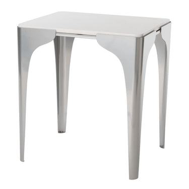 Hubbardton Forge Cove Marble Top Side Table 