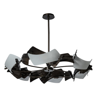 Hubbardton Forge Crest 6-Light Circular Pendant 2