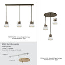 Hubbardton Forge Cuff Large Mini Pendant 3