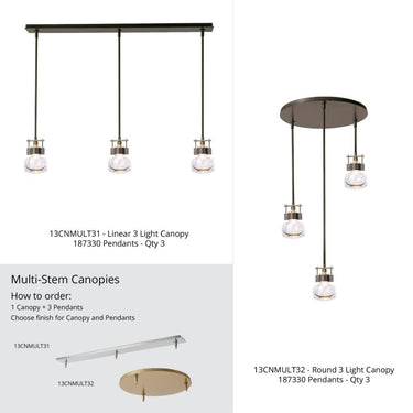 Hubbardton Forge Cuff Mini Pendant 2