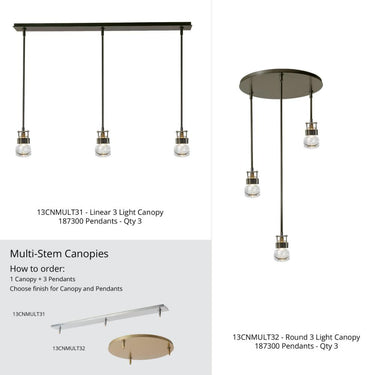 Hubbardton Forge Cuff Small Mini Pendant 4