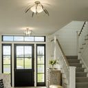 Hubbardton Forge Dahlia Medium Semi-Flush 4