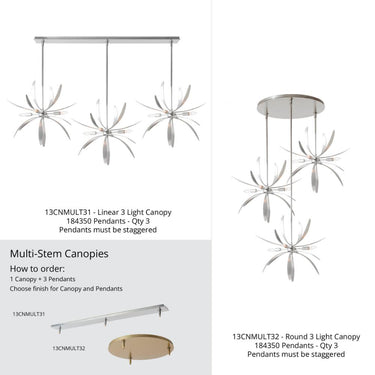 Hubbardton Forge Dahlia Mini Pendant 4