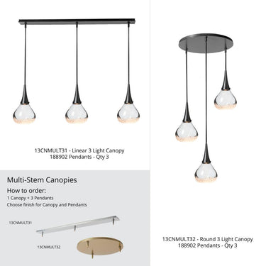 Hubbardton Forge Dahlia Mini Pendant 5
