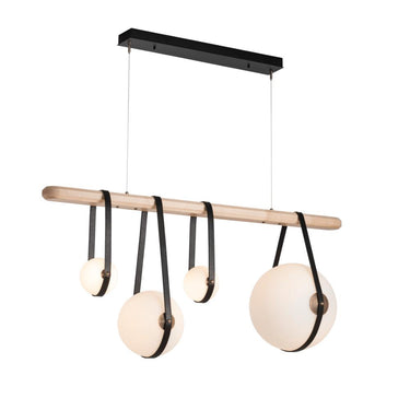 Hubbardton Forge Derby Linear 4-Light LED Pendants 1