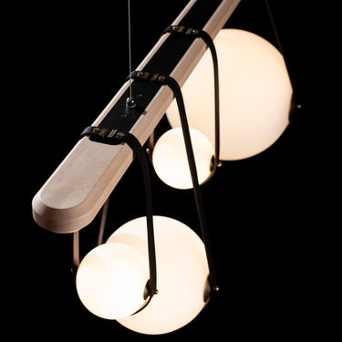 Hubbardton Forge Derby Linear 4-Light LED Pendants 4