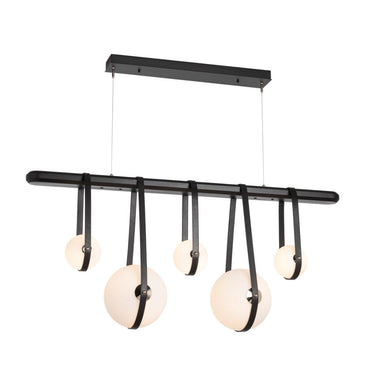 Hubbardton Forge Derby Linear 5-Light LED Pendants 1