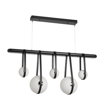 Hubbardton Forge Derby Linear 5-Light LED Pendants 2