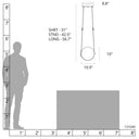 Hubbardton Forge Derby Small LED Pendants 3