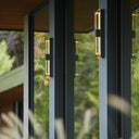 Hubbardton Forge Double Axis Large LED Outdoor Sconce 1