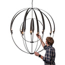 Hubbardton Forge Double Cirque Large Scale Chandelier 3