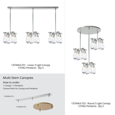 Hubbardton Forge Eos Semi-Flush/Pendant 7
