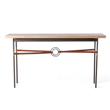 Hubbardton Forge Equus Wood Top Console Table 4