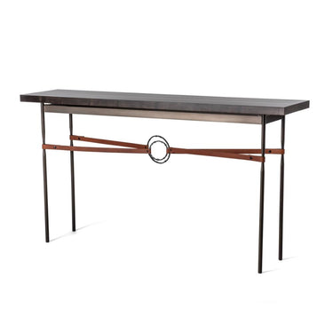 Hubbardton Forge Equus Wood Top Console Table 6