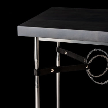 Hubbardton Forge 750114 Equus Wood Top Side Table - White