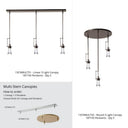 Hubbardton Forge Erlenmeyer Mini Pendant 187150-SKT-MULT-07-ZM0349 7