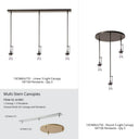 Hubbardton Forge Erlenmeyer Small Mini Pendant 6