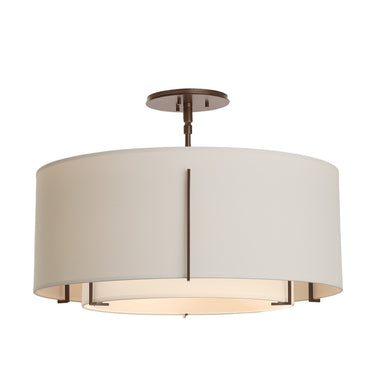 12-6503 Hubbardton Forge Exos Medium Double Semi-Flush Fixture