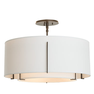 12-6503 Hubbardton Forge Exos Medium Double Semi-Flush Fixture