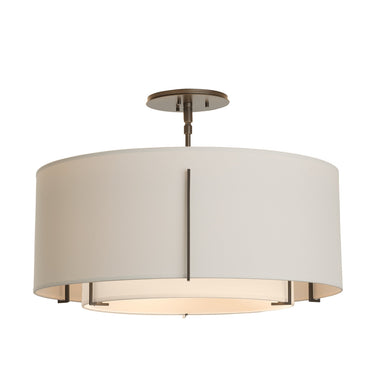 12-6503 Hubbardton Forge Exos Medium Double Semi-Flush Fixture